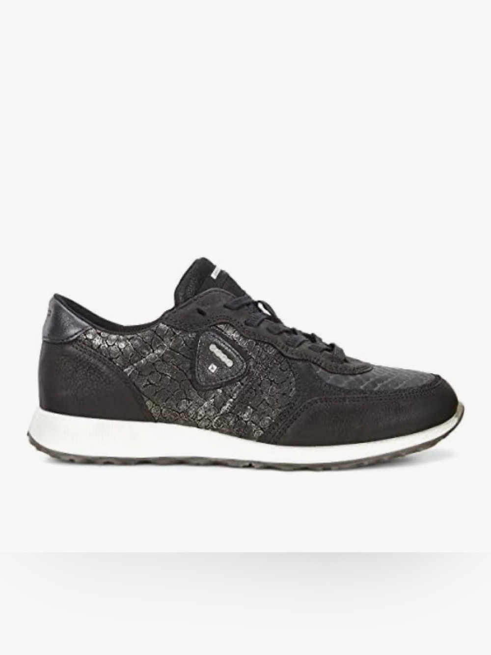 Ecco women’s Textured Lace-Up Sneaker size 39 fits 8-8.5
